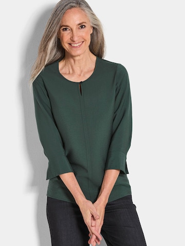 Goldner Blouse in Groen: voorkant