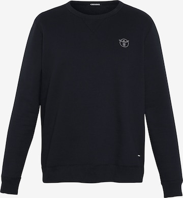 CHIEMSEE Sweatshirt in Schwarz: predná strana