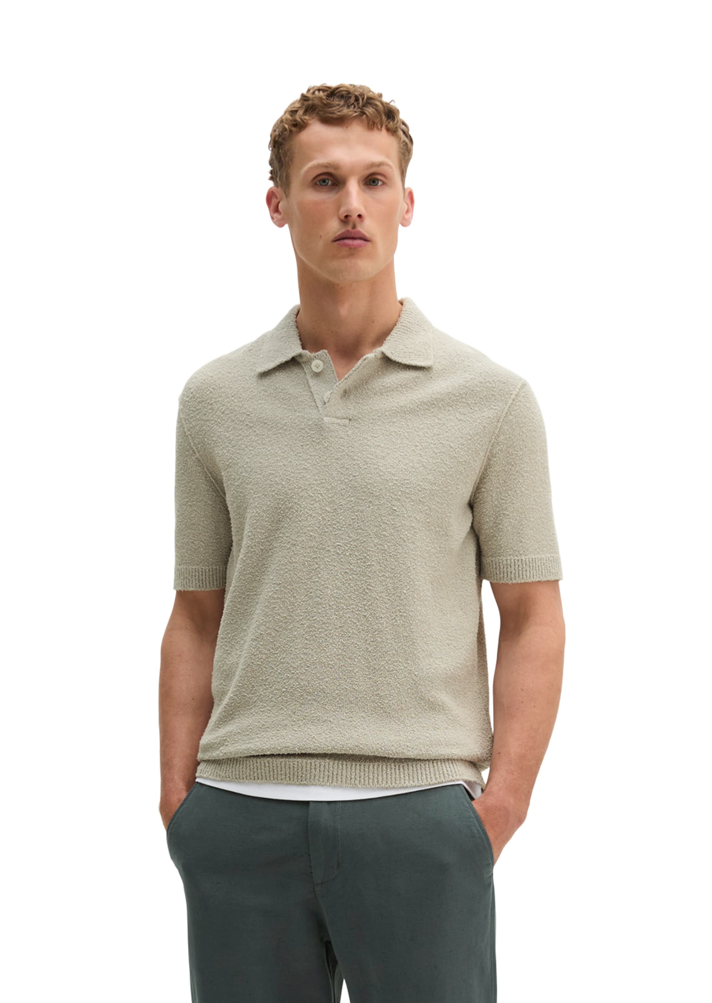 T-Shirt Marc O'Polo en gris : devant