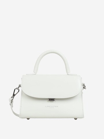Sacs à main 'Lancaster Sac à main A rabat avec fermoir S Suave Even Blanc Cassé' LANCASTER Paris en blanc : devant