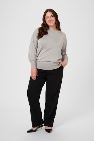 KAFFE CURVE Sweater 'KCRegitta' in Grey