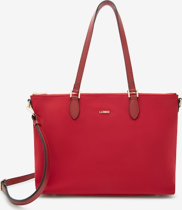Cabas 'Alena' L.CREDI en rouge : devant