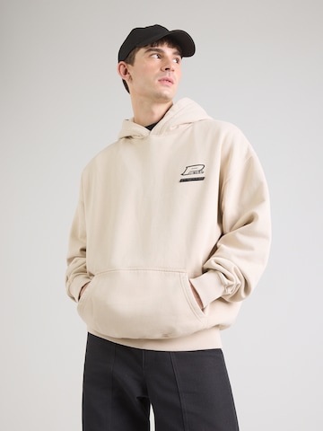 Bluză de molton 'Hawkins' de la Pegador pe bej