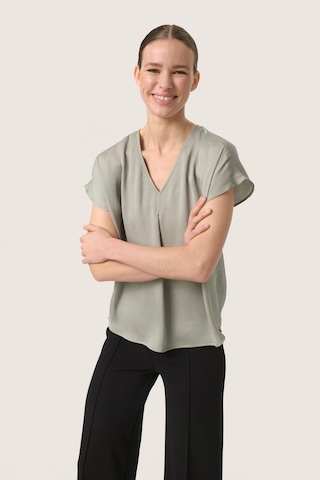 Camicia da donna 'Loana' di SOAKED IN LUXURY in grigio: frontale