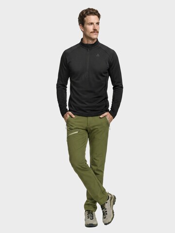 Schöffel Funktionele fleece-jas in Zwart