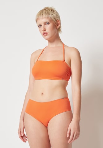 oranžinė Skiny Bandeau Bikinio viršutinė dalis