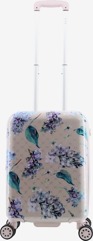 ELLE Suitcase 'Floret' in Purple: front