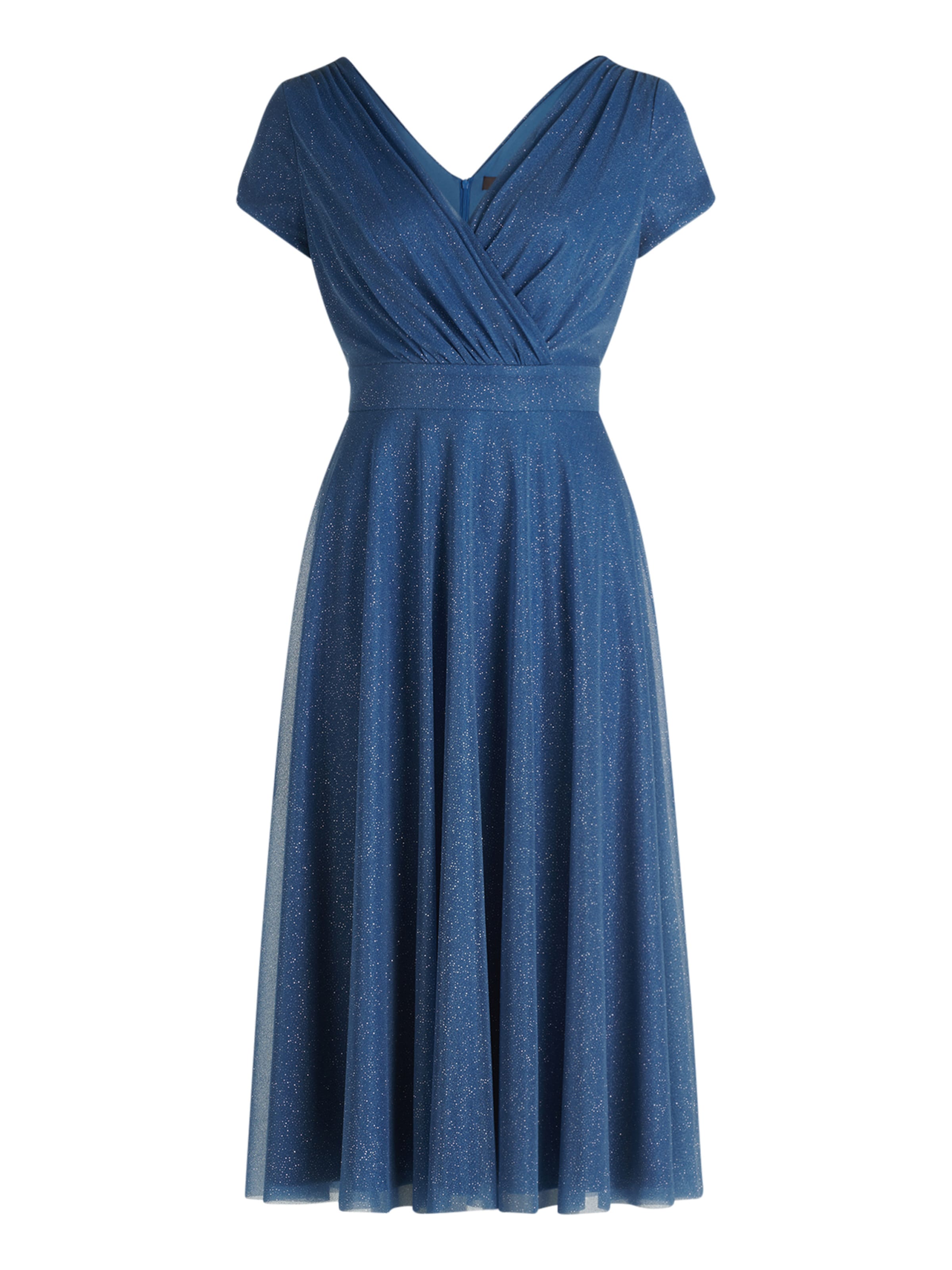 Vera Mont Cocktailjurk in Blauw: voorkant