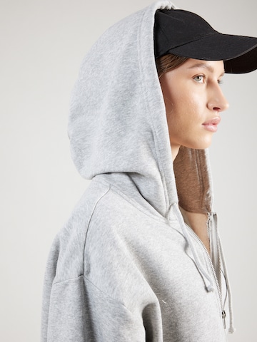 Cotton On - Sudadera con cremallera en gris