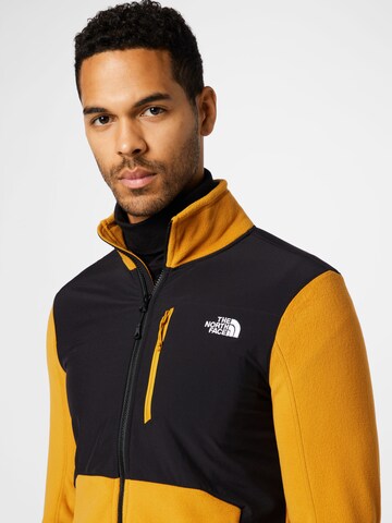 THE NORTH FACE Athletic Fleece Jacket 'Glacier' in Yellow