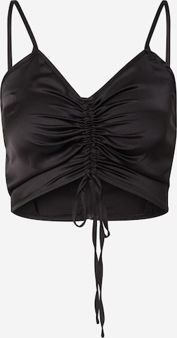 Missguided Top in Black: front