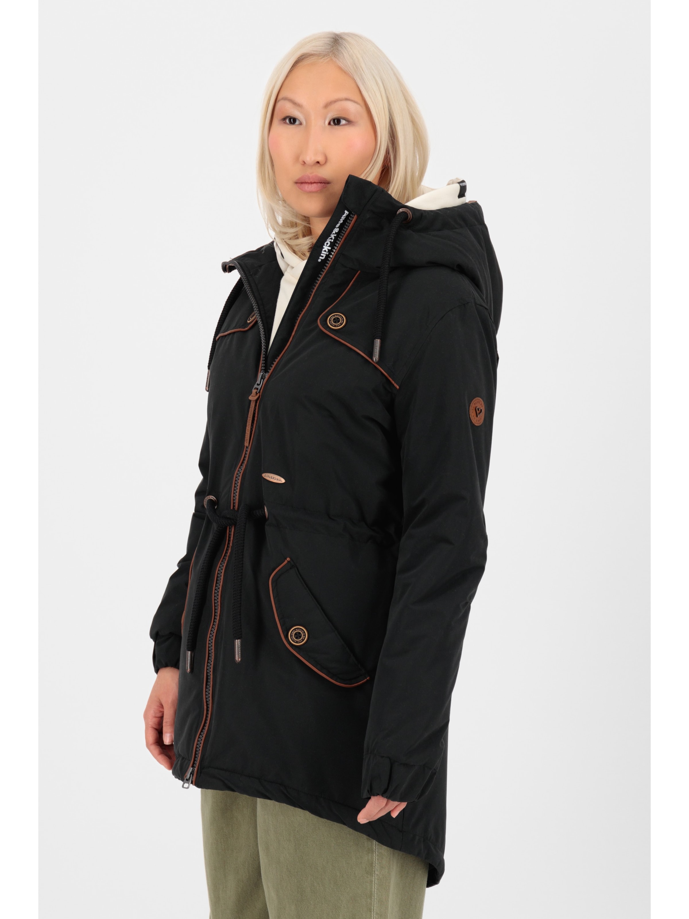 alife & kickin Between-Season Jacket 'CharlotteAK' in Black