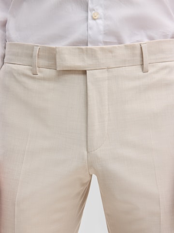 STRELLSON Slimfit Hose ' Melwin ' in Beige