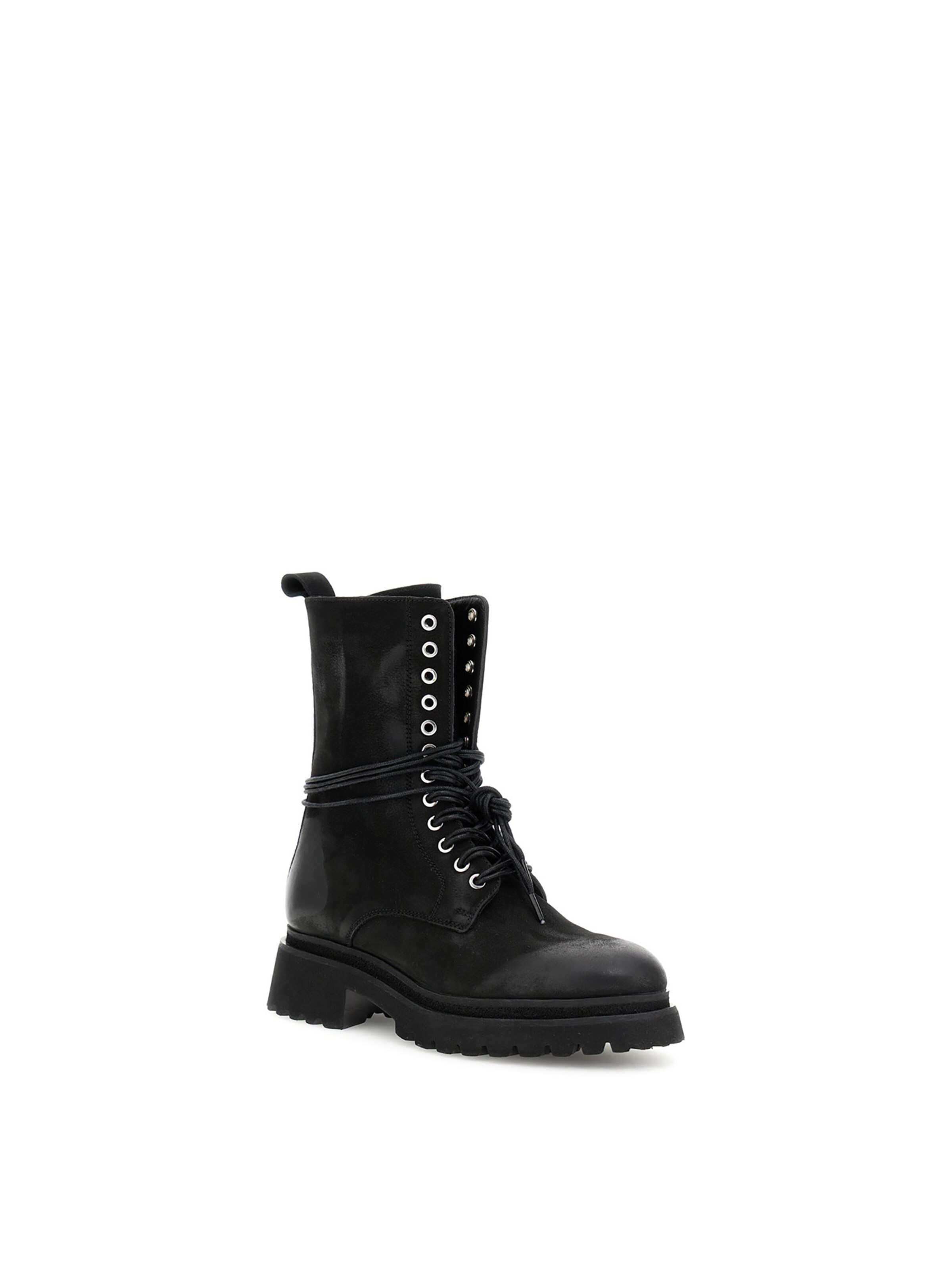 Stivale stringato di CAFè NOIR in nero