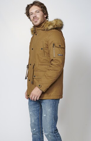 KOROSHI Winterparka in Grün