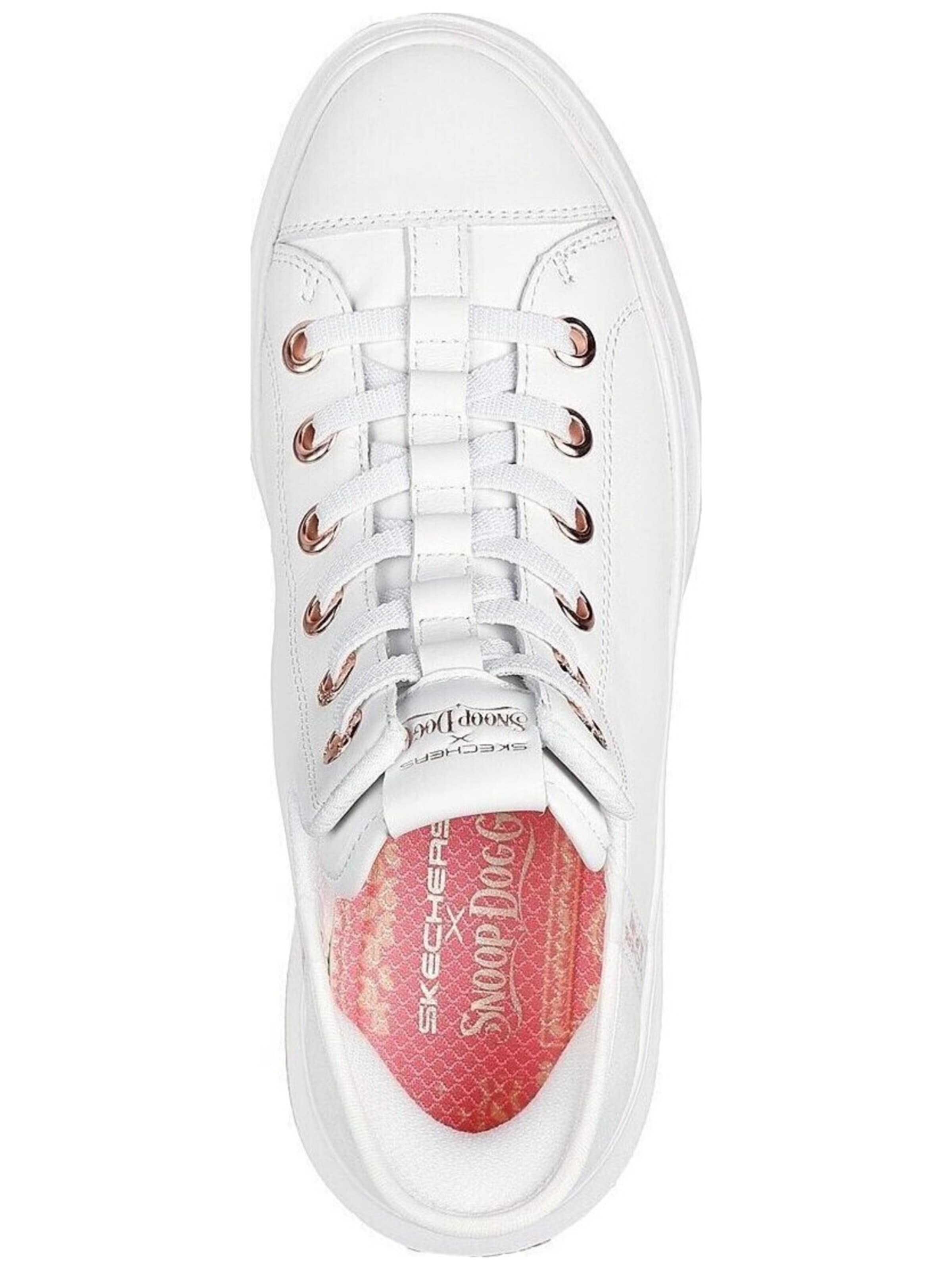 SKECHERS Sneakers laag 'Skechers Snoop One-og Leather' in Wit