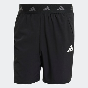 Loosefit Pantaloni sportivi 'Gym+' di ADIDAS PERFORMANCE in nero: frontale