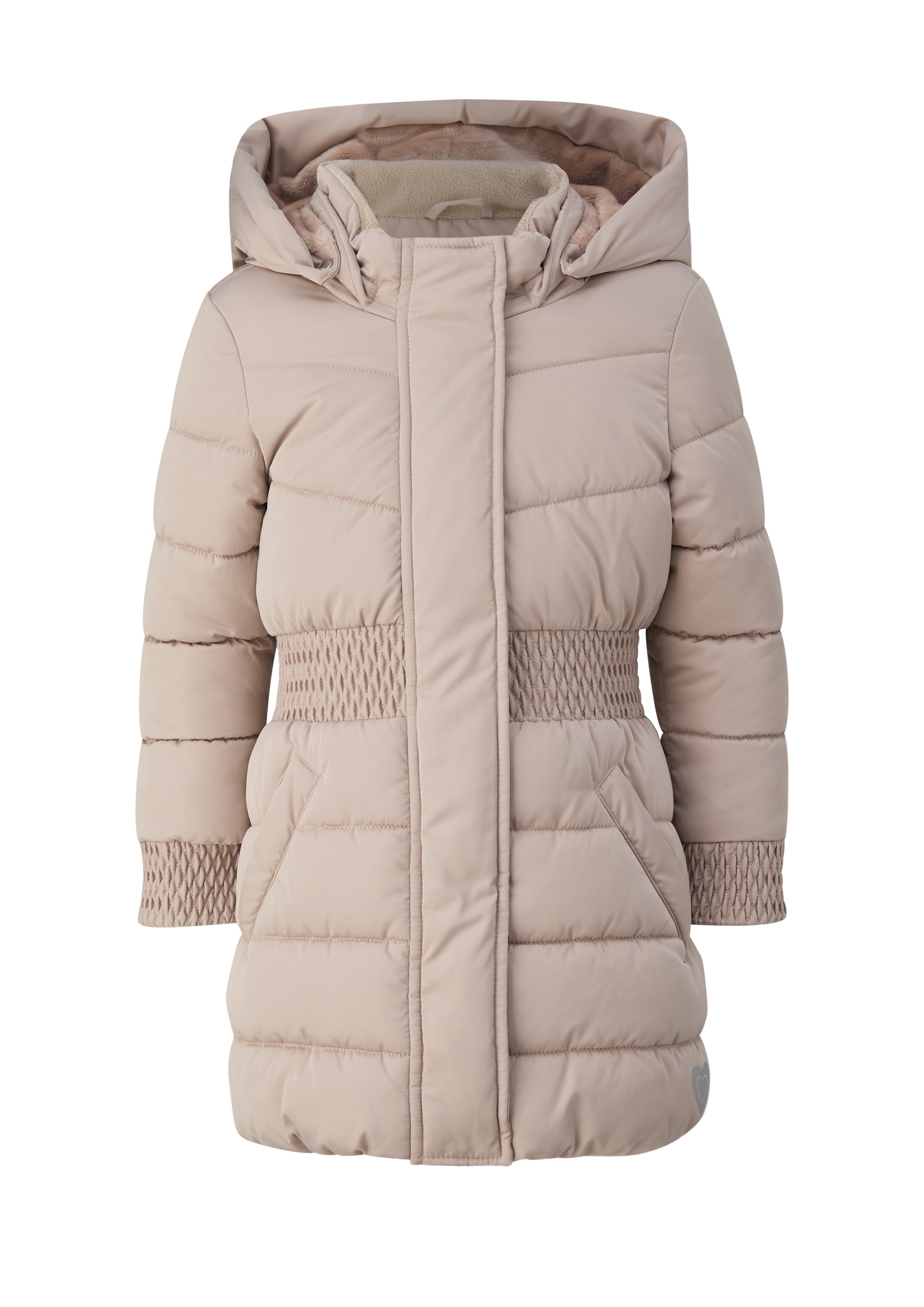 s.Oliver Mantel in Beige: Vorderseite
