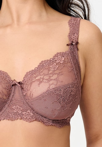 T-shirt Reggiseno di LingaDore in marrone