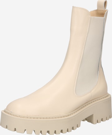 ABOUT YOU Ankle Boots 'Naila' in Beige: front
