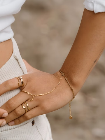 hiBALI Bracelet 'Summer Handcain' in Gold