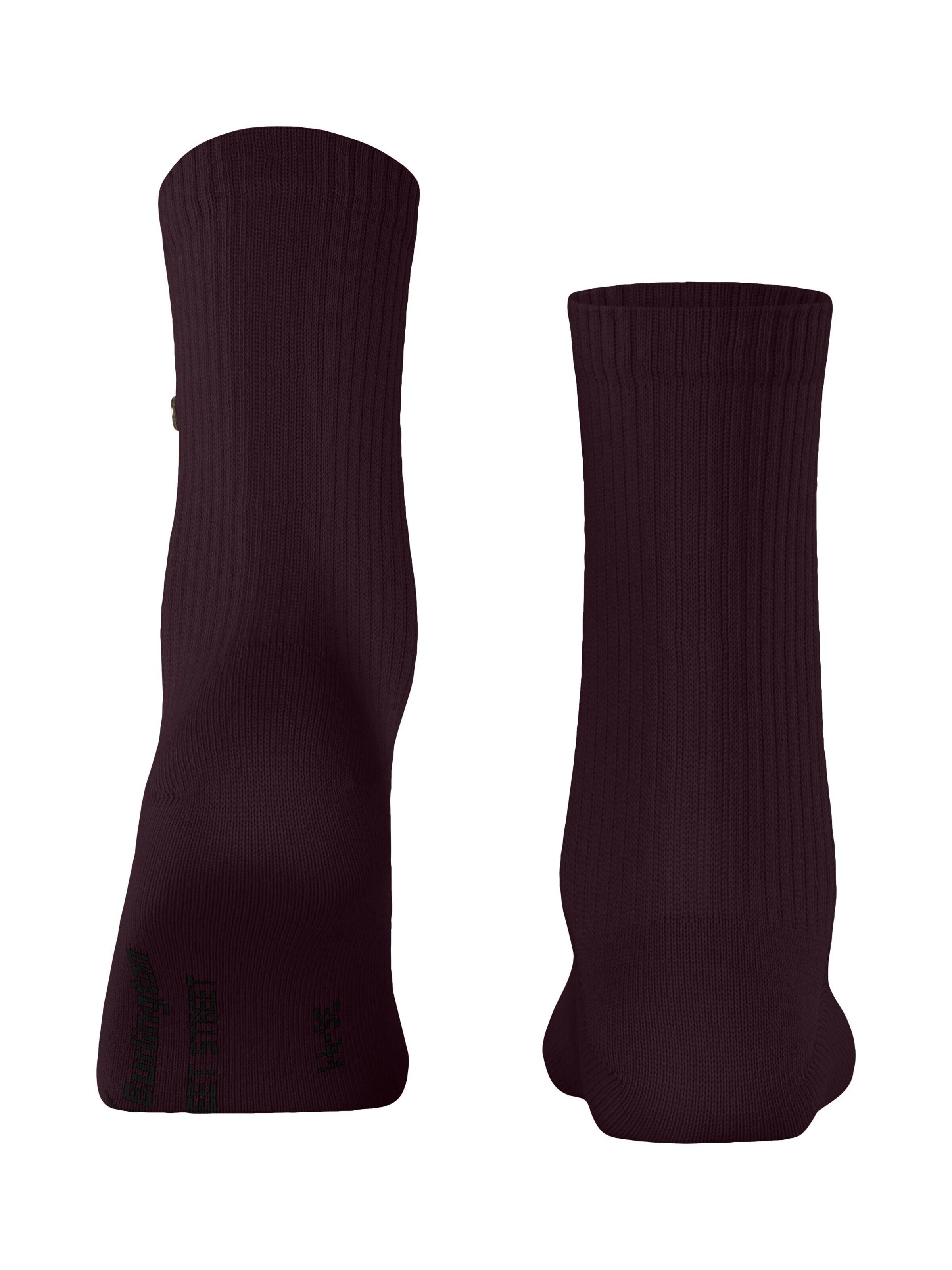 BURLINGTON Socks 'Fleet Street' in Red