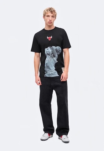 Mitchell & Ness Shirt 'NBA PLAYER BULLS - ROSE' in Black