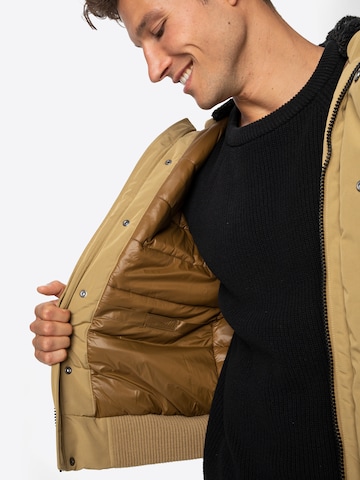 Superdry Between-Season Jacket 'Everest' in Beige