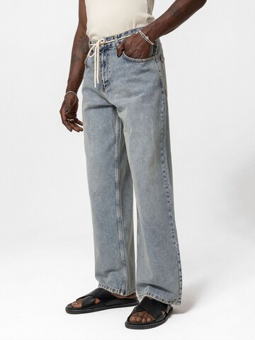 Wide leg Jeans 'CONROE' di VAMOS CLO in blu