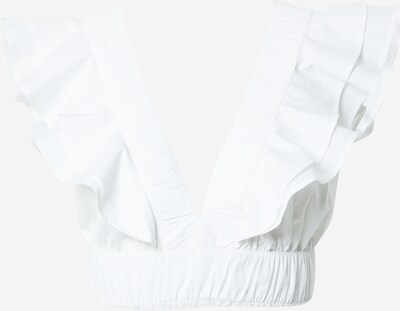 Bluză 'DRAMA' Abercrombie & Fitch pe alb, Vizualizare produs