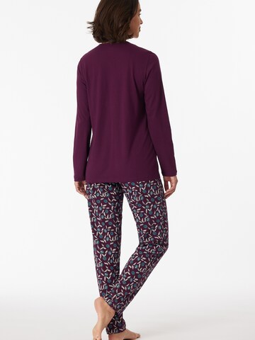 SCHIESSER Pyjama ' Comfort Nightwear ' in Lila