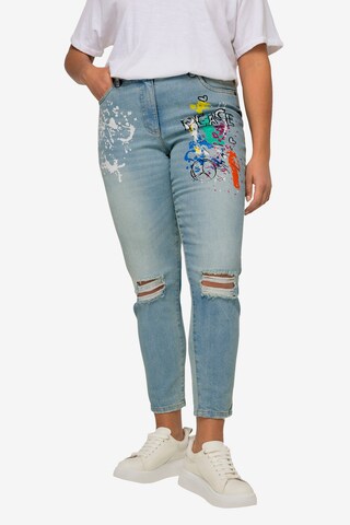 Angel of Style Regular Jeans in Blauw: voorkant