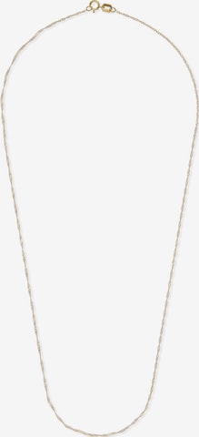 FAVS Necklace in Gold: front