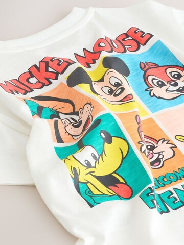Maglietta 'Mickey Mouse' di Next in bianco