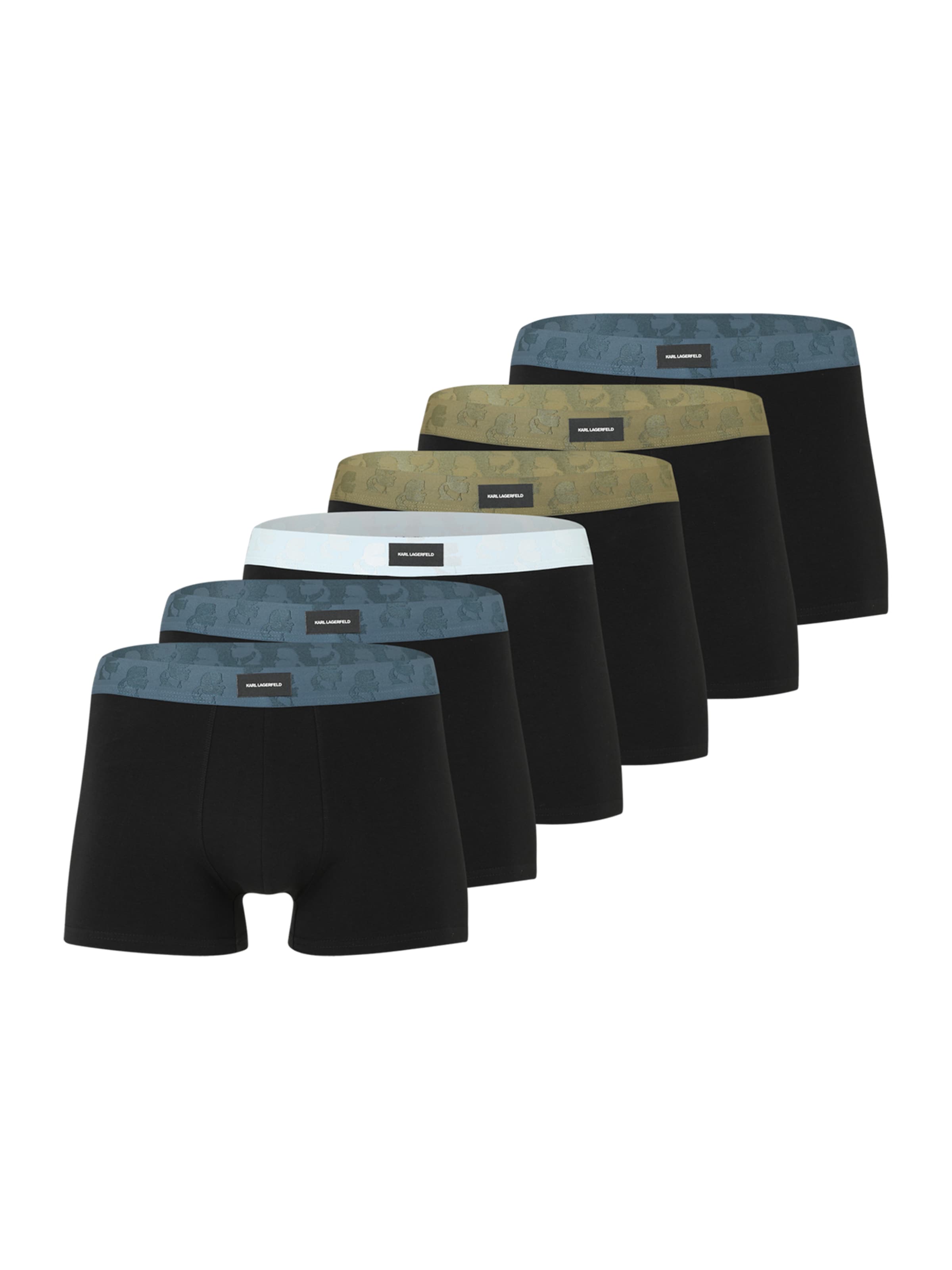 Karl Lagerfeld Boxeralsók 'Kameo' - fekete: elől