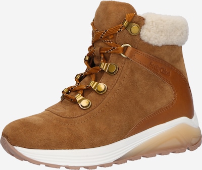 See by Chloé Šněrovací kozačky 'BRETT' - krémová / hnědá, Produkt