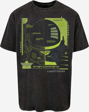 F4NT4STIC T-Shirt 'Buzz Lightyear Buzz Tech Panel' in Schwarz: Vorderseite