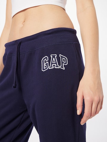 Gap Tall Zúžený Kalhoty – modrá