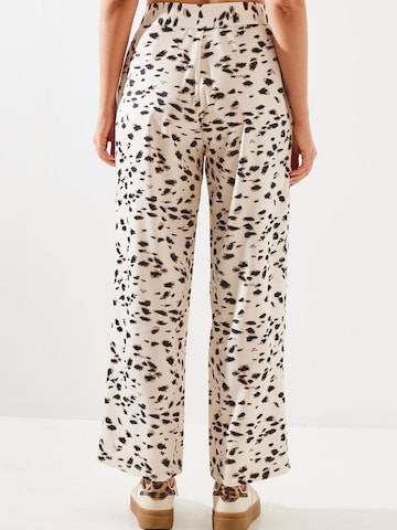 Bianco Lucci Laiad sääred Viikidega püksid, värv beež