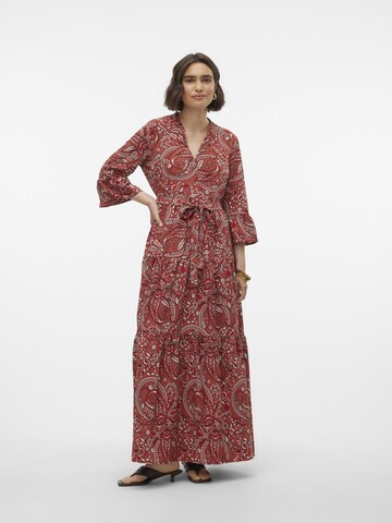 VERO MODA Shirt dress 'ZERA' in Red: front