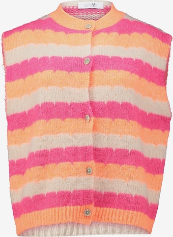 Hailys Strickweste 'Gi44na' in Pink: Vorderseite