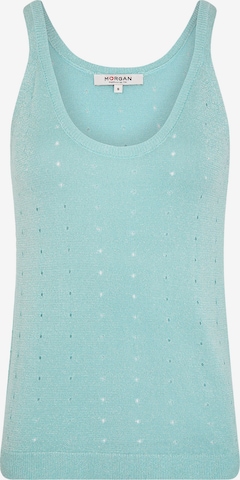 Morgan Knitted top in Blue: front