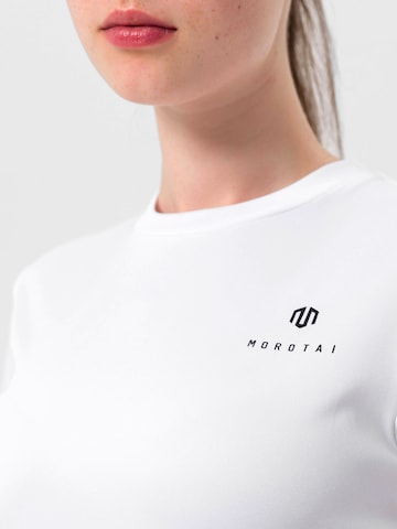 MOROTAI - Camisa funcionais 'Naka' em branco