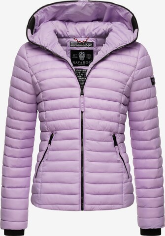 Veste mi-saison 'Kimuk' NAVAHOO en violet : devant