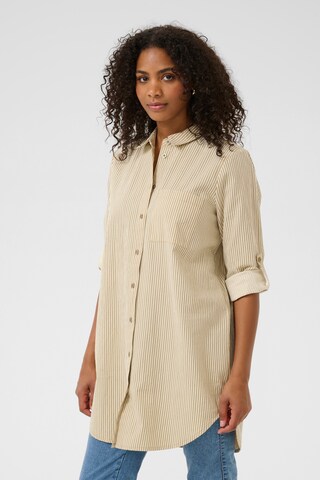 Kaffe Bluse 'KANaya' in Beige: Vorderseite