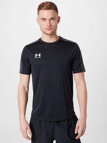 UNDER ARMOUR Funktionshirt 'Challenger' in Schwarz: Vorderseite