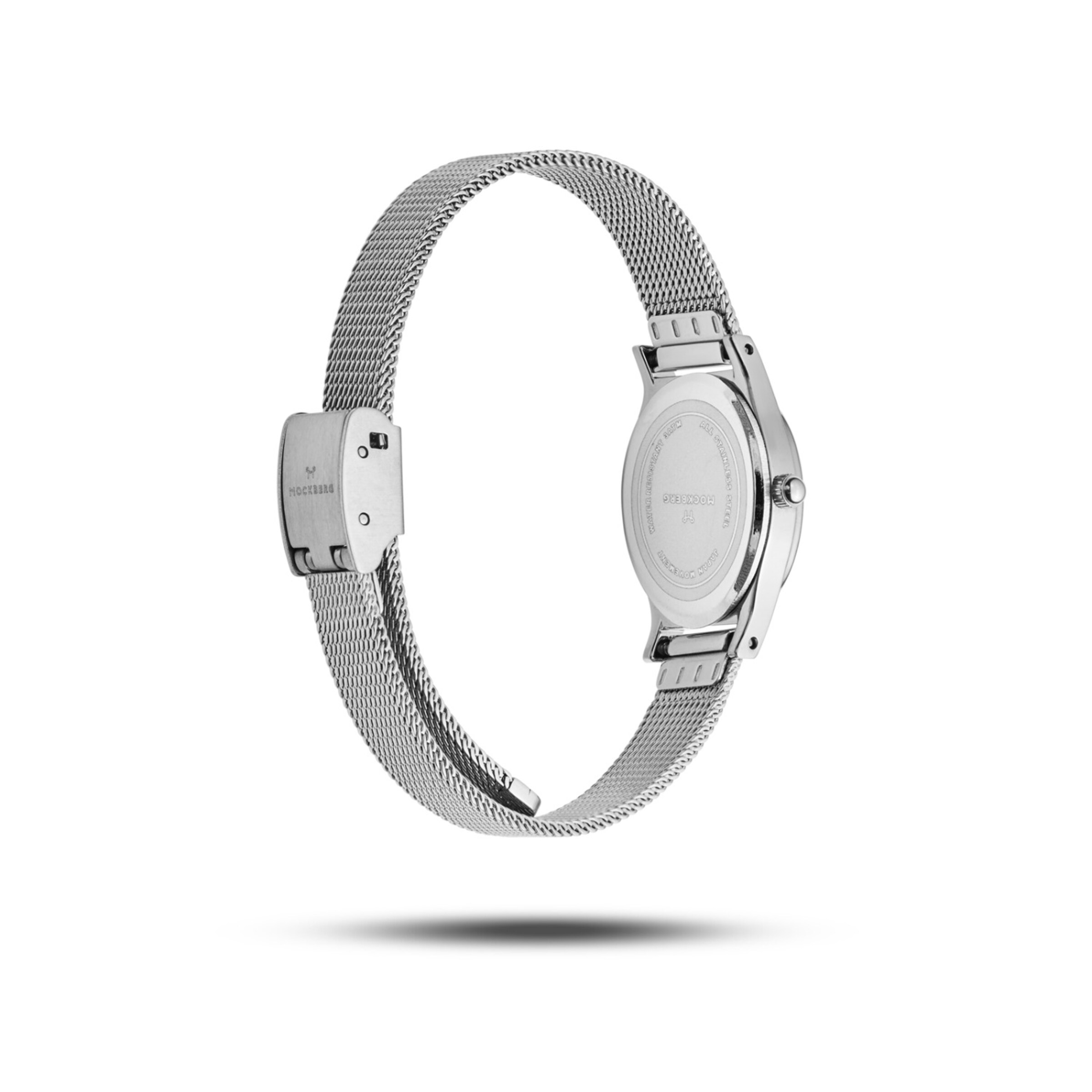 Mockberg Uhr in Silber