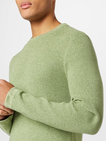 Pull-over 'Rocks' SELECTED en vert