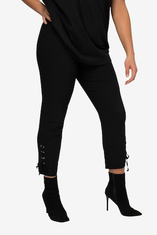 Regular Pantalon MIAMODA en noir