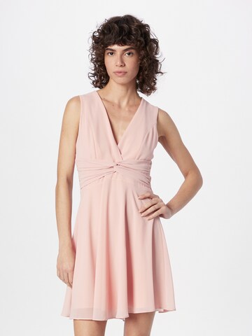 TFNC Koktejlové šaty 'SOREAN' – pink: přední strana